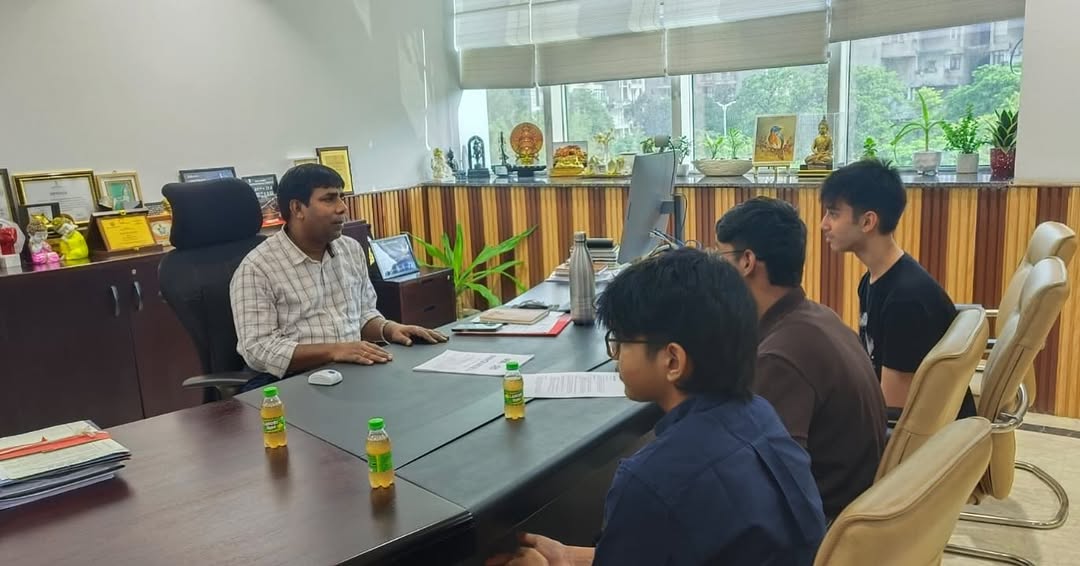 Director, Skill Education at CBSE meeting connected to Project GRID